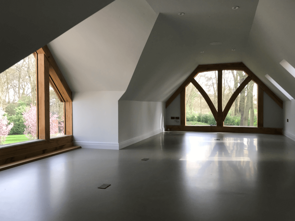 Oak frame house - new build Kent
