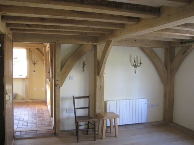 Oak frame extension