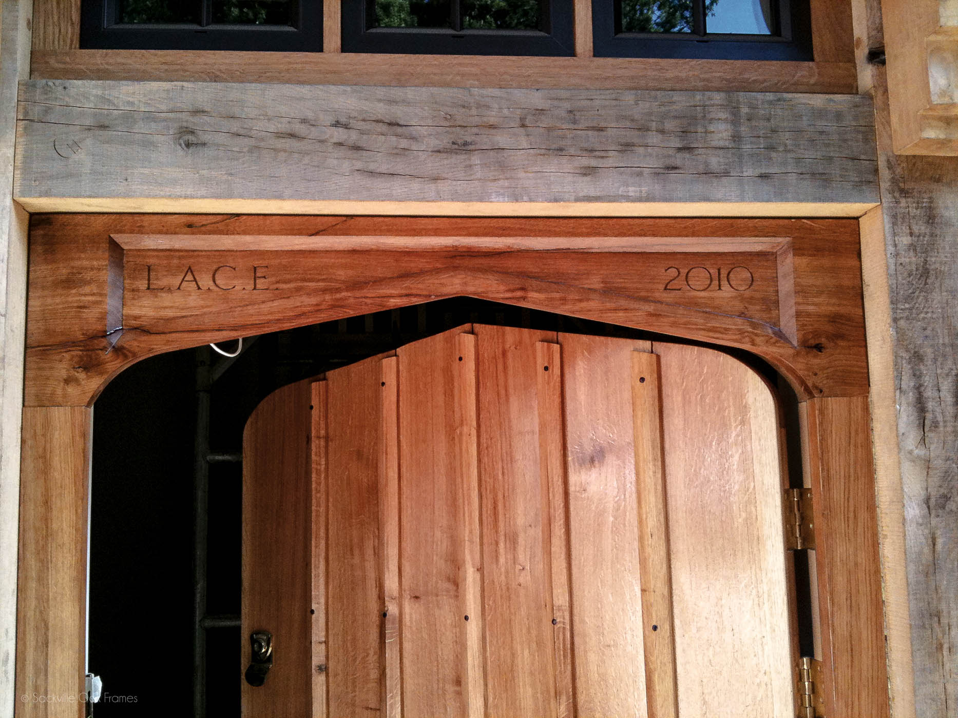 Sackville Oak Frames - Oak Door