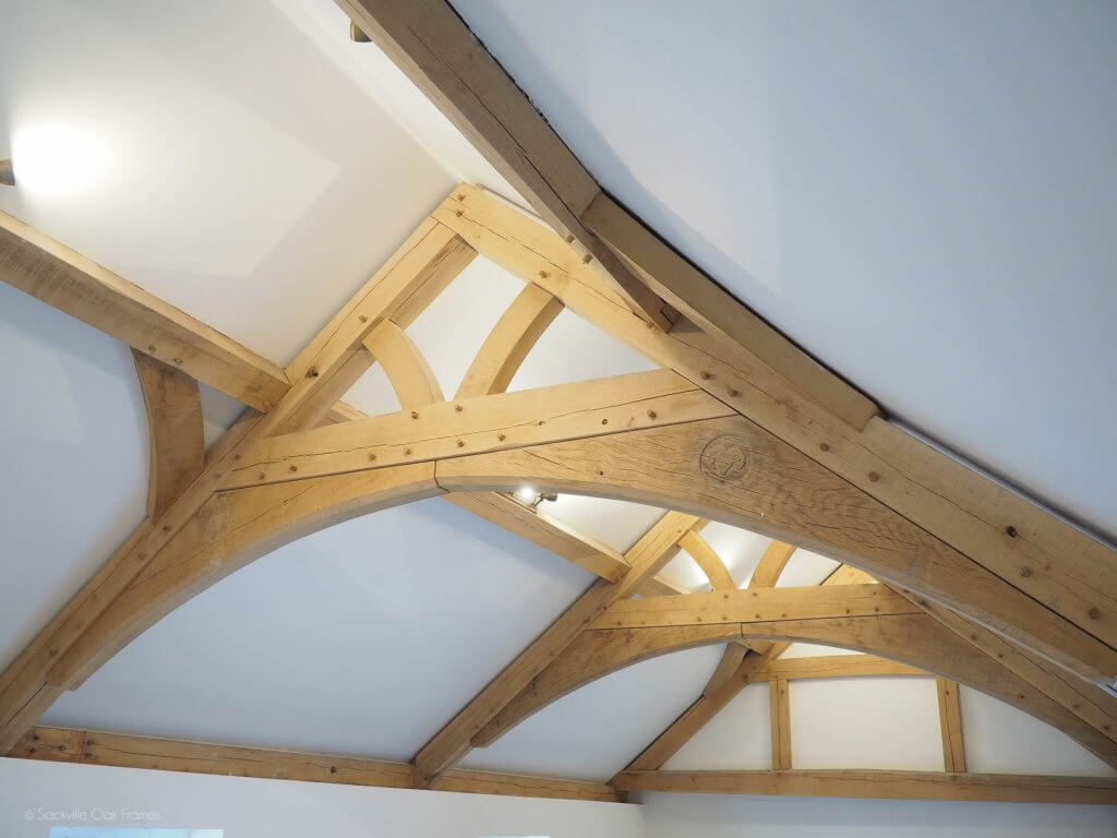 Oak frame house - new build Kent