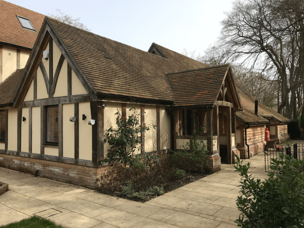 oak frame house 