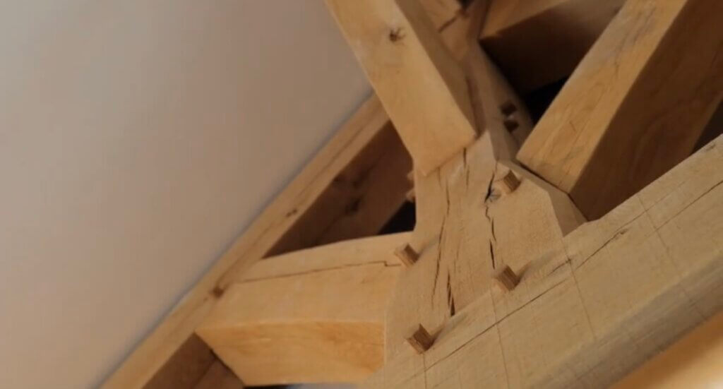 Oak frame house - new build Kent